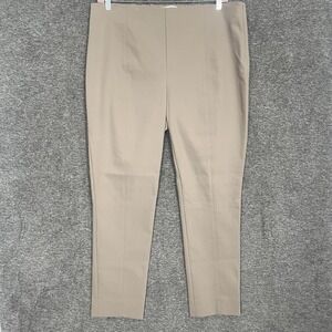 MM Lafleur Dress Pants Womens Contemporary Size +3 (40x30)‎ Beige Tan Stretch
